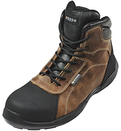 Base Protection, Rafting Top Botte de Sécurité pour Hommes, Marron et Noir, Taille 41