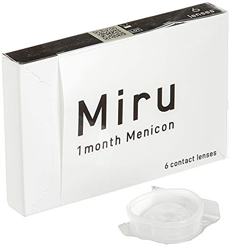 Miru 1 month Menicon Monatslinsen weich, 6 Stück / BC 8.60 mm / DIA 14.00 mm / -4.25 Dioptrien