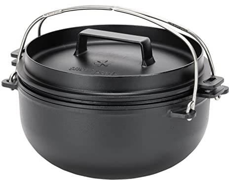 26cm Cast Iron Dutch Oven by Snow Peak