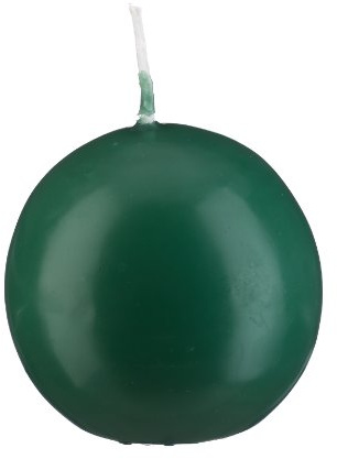 Bougie boule Nature 10 cm, 4 Bougies, Bougie Ronde