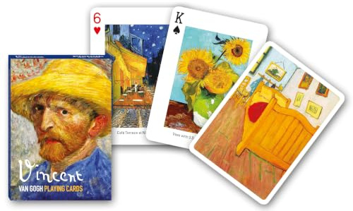 Piatnik 1649 - Kartenspiel Vincent van Gogh, 55 Blatt, Vintage