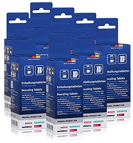 10x Bosch TCZ6002 Entkalkungstabletten für Kaffee Vollautomaten