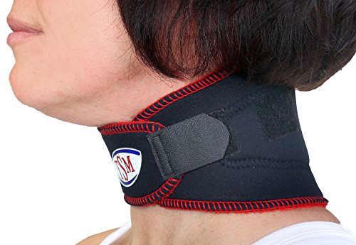 TSM 88 Sportbandage Nacken-Bandage Pro Stabil, Schwarz, S, 3620