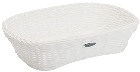 Westmark Cesta multiusos, Apto para hostelería, Eckig, aprox 26, 5 x 19 x 7 cm, Fibra sintética, Edición Saleen, Coolorista, Blanco, 02036110101