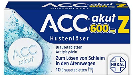 ACC akut 600 mg Z Hustenlöser, 10 St. Brausetabletten