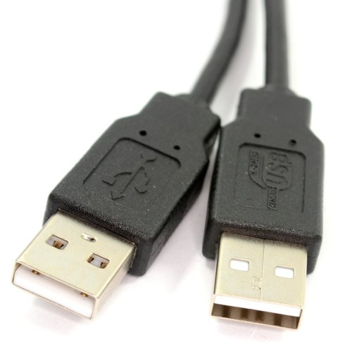 REY Câble USB 2.0 mâle vers connecteur AM-AM mâle 1M