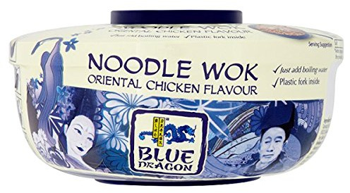( 6 Pack ) Blue Dragon Noodle Wok Oriental Chicken Flavour 65g