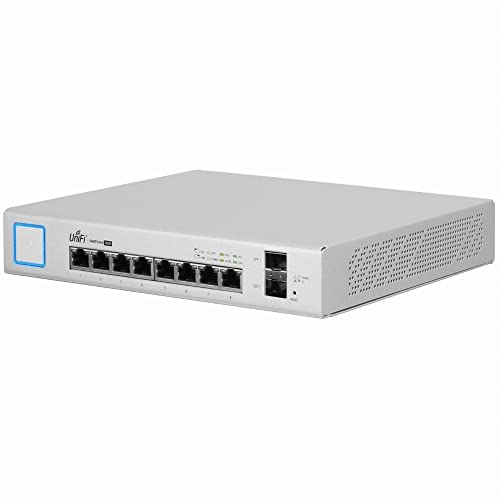 Ubiquiti US-8-150W Switche Managed PoE + Gigabit-Switch mit SFP weiß