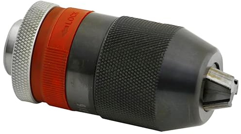 1-13mm Automatik-Schnellspannbohrfutter B12 Konus mit Chuck Key für Bohrmaschine, Fräsmaschine, Drehmaschine, Schleifmaschine aus Metall