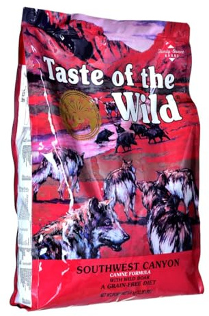 Taste of the Wild Complete Dry Southwest Canyon with Boar Dog Food, 6 kg