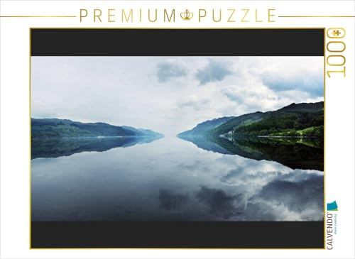 CALVENDO Puzzle Panorama, Loch Ness, Schottland | 1000 Teile Lege-Größe 64 x 48 cm Foto-Puzzle für glückliche Stunden