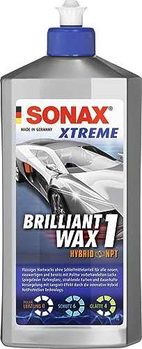 SONAX XTREME BrilliantWax 1 Hybrid NPT (500 ml) flüssiges Hartwachs ohne Schleifmittelanteil | Art-Nr. 02012000