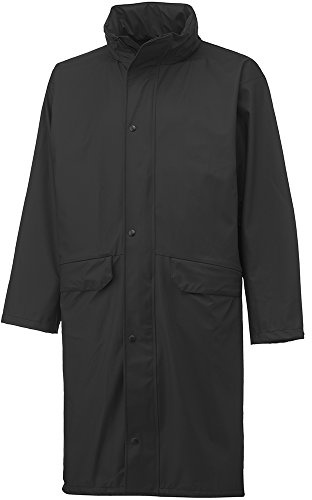 Helly Hansen Workwear Men's Voss Rain Coat – Waterproof Breathable Lightweight Work Jacket
