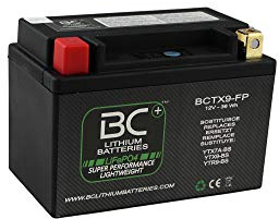 BC Lithiumbatterien BCTX9-FP LiFePO4 Lithium Motorradbatterie