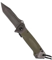 Mil-Tec Messer-15344501 Messer Oliv One Size