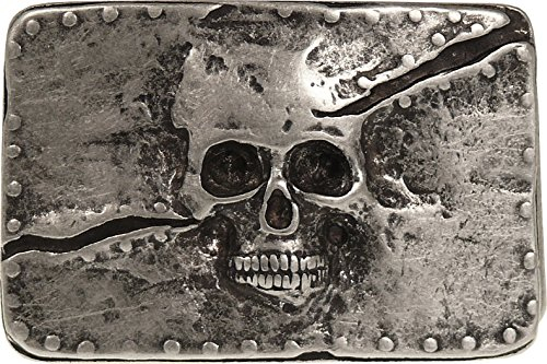 Harrys-Collection Buckle mit Totenkopfmotiv