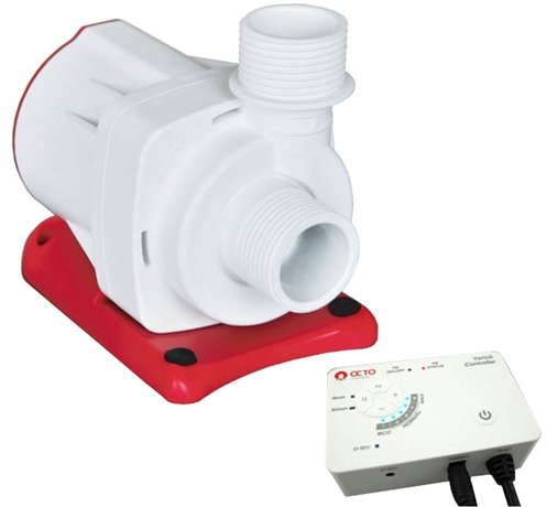 OCTO Bombas de Aire para acuarios Bomba Varios 2-S para Skimmer con Controlador. 3.000 L/h + Sensor de Nivel