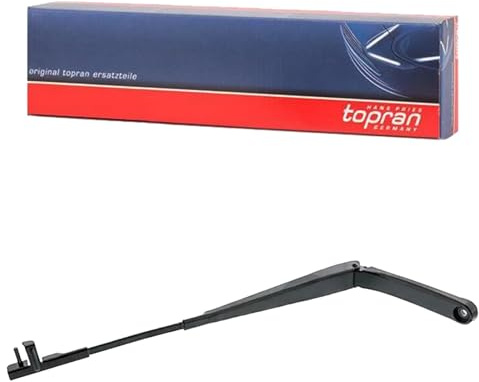 Topran 113 484 Wischarm, Scheibenreinigung vorne Links | 113 484 Kompatibel mit Octavia II (1Z3),Octavia II Combi (1Z5)