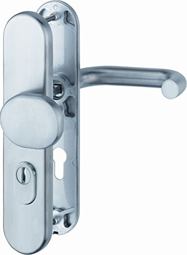 ABUS Tür-Schutzbeschlag KLS114 edelstahl rund 04096