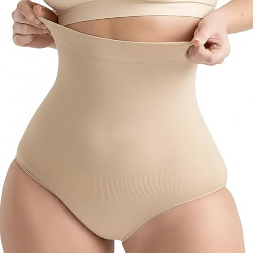 Conturve Body Shaper Tummy Control Panty - Shapewear for Women (Beige, 4XL)
