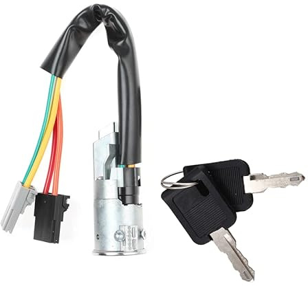 VHEUHZ Interruttore di Accensione Cilindro Serratura 2 Chiavi compatibile con Vauxhall Vivaro Renault Trafic Primastar 7700813973 7701475696 7701038365