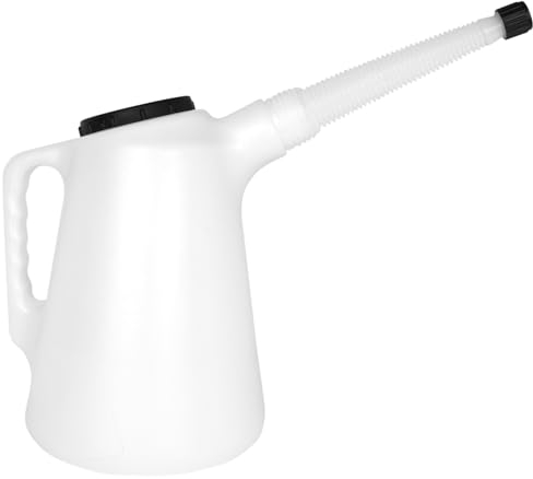 ZEELINE BY MILTON ZE757W - 5 Quart Polyethylene Oil Dispenser With Flexible Spout