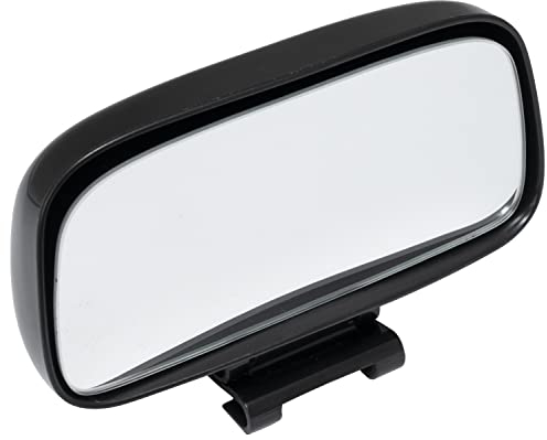AERZETIX - C64574 - Espejo auxiliar universal exterior 135x66mm - retrovisor coche ángulo muerto marcha atrás trasero estacionamiento visibilidad SUV 4X4 camión - en plástico - color negro