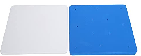 Tiiyee Fondant Foam Pad, Sugar Flowers Drying Mat Flower Modelling Paste Cake Craft Sponge Shaping Accessories Decorating Gum Tool Tray Baking Art Rectangular Clay Silicone Sugarcraft Decoration