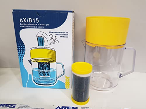 Axor AX/B15 Brocca demineralizzatore d'acqua per elettrodomestici a vapore con un filtro incluso