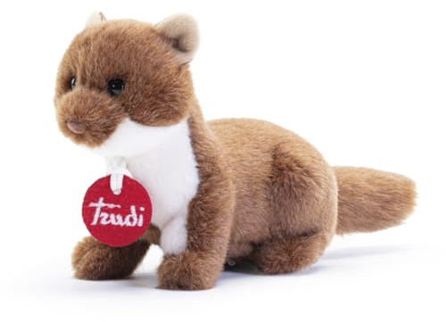 Trudi Trudino Faina - Parco Adamello Brenta Faina roditore Peluche piccolo regalo San Valentino | 17x14x9cm taglia XS | Trudini Classic | modello 52231