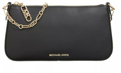 Michael Kors 32H3G8EW6L-001 MD CHAIN POUCHETTE Donna BLACK Taglia TU
