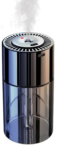 Genikeer Ambientador para Coche, Difusor de de terapia para Coche, ambientador aromático | difusor atomizador de máquina de aire aromático con lámpara de proyector para dormitorio, coche