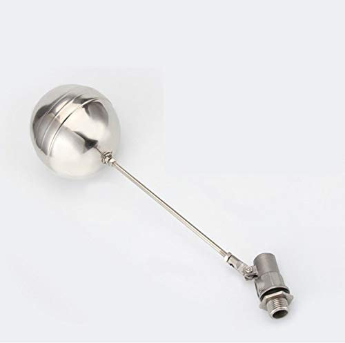 Kugelhahn-Set, Schwimmerkugelventil, 1/2 Zoll Oder 3/4 Zoll Oder 1 Zoll, Kalt- Und Warmwassertank, Flüssigkeitsstand, Metall-Schwimmerventilkörper, Schwimmerventil Aus Edelstahl 304, Automatisches Sch