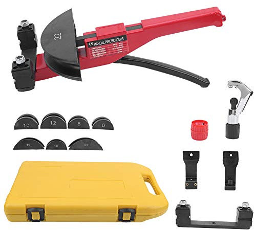 XNYXLPP Manueller Rohrbieger – Manueller Rohrbieger, mechanisch, tragbar, arbeitssparendes All-in-One-Rohrbiegewerkzeug