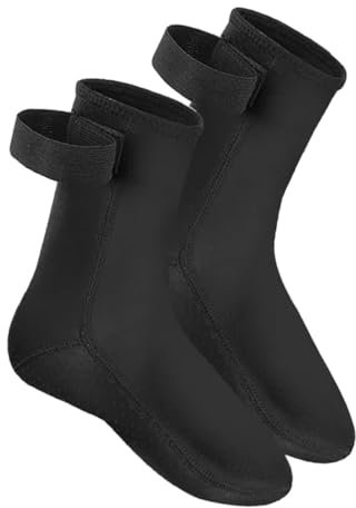 Supvox Wassersocken Neopren Tauchsocken Outdoor Poolsocken Schnorchelsocken Barfußschwimmsocken Flossensocken Flexibel Schnell Trocknend Rutschfest Robust Für Wasseraktivitäten