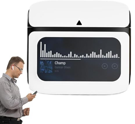 Générique Wireless Noise Reduction Earbuds, Wireless Game Earphones, Sports Wireless Earbuds, Deep Bass Earphones, Ergonomic Wireless Earphones with Noise Cancelling for Running and Sports