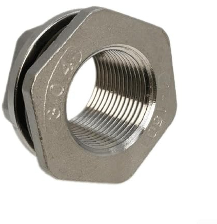 Raccord de cloison sans soudure en acier inoxydable, 12 et 34 tailles, facile à nettoyer avec une clé réglable (3/4)
