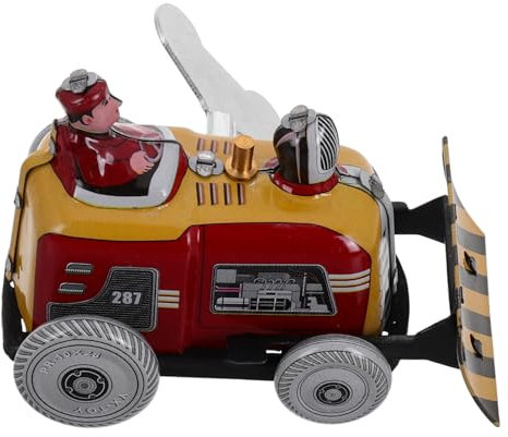 Warmhm Schneepflug-LKW-Spielzeug Mit Uhrwerk Vintage-automodell Aus Langlebigen Materialien Lustiges Auto-Spielzeug Für Jungen Und Mädchen Als Oder Dekoration Für Zuhause Und
