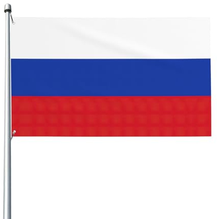 Bandiera russa per esterni, per patio, prato, decorazione per feste, mostra con orgoglio il tuo stile