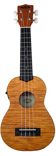 KALA KA-SEME - Exotic Mahogany Soprano Ukulele, with EQ & Bag (UB-S)
