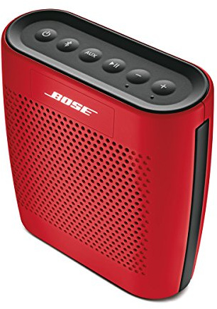 Bose SoundLink Colour Bluetooth Lautpsprecher (AUX-In, Micro-USB) rot