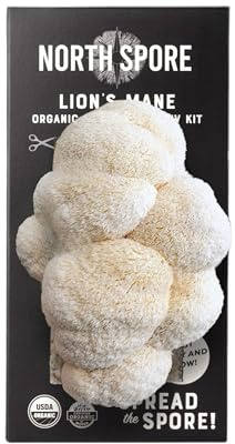 North Spore Löwenmähne Pilzspray und PflanzenSet (1,8 kg) | gentechnikfrei, anfängerfreundlich und einfach zu bedienen | Züchten Sie Ihre Pilze zu Hause | handgefertigt in Maine, USA |