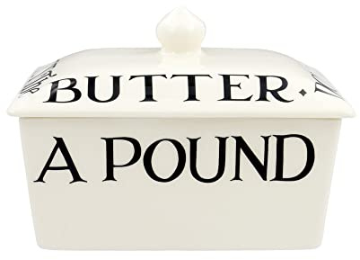 Emma Bridgewater Beurrier avec couvercle Noir