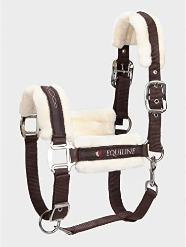 Equiline Tom Halfter MIT LAMMFELL schwarz FS 2019
