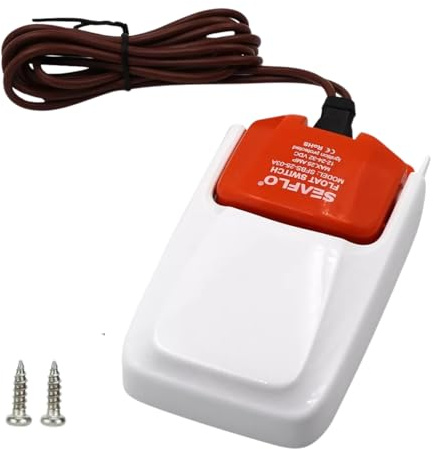 SEAFLO SFBS-25-03A Robuster Schwimmerschalter (12 V, 24 V, 32 V, und bis zu 25 A)