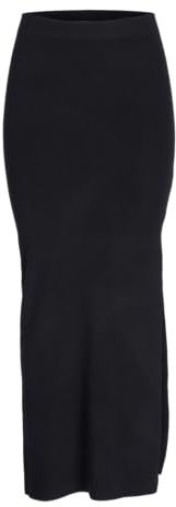 JACK & JONES Jxdahlia lång kjol stickad kjol, svart, S