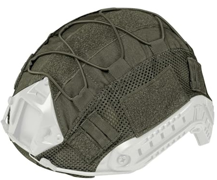 ATAIRSOFT Tactical Helmet Cover 500D Nylon Cloth for BJ/PJ/MH Airsoft Paintball Fast Bump in Size M/L/XL - Without Helmet