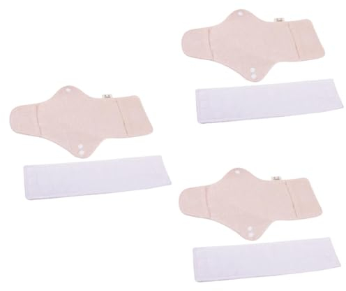 minkissy 6 Stk Damenbinde aus Stoff Slipeinlagen für die Menstruation Wiederverwendbare Damenbinden Waschbare Damenbinden Wiederverwendbare Menstruationspads unterhosen tragbare Damenbinde