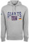 NEW YORK GIANTS Unisex Football Hooded Kapuzenpullover, Grey Med, M EU