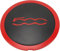 YJDWWJTB 4 Pezzi Auto Coprimozzi per Fiat 500 2012‑2022 56mm,Auto Ruote Centro Cerchi Tappi Mozzo Coprimozzo Centrale Auto Accessories,Red